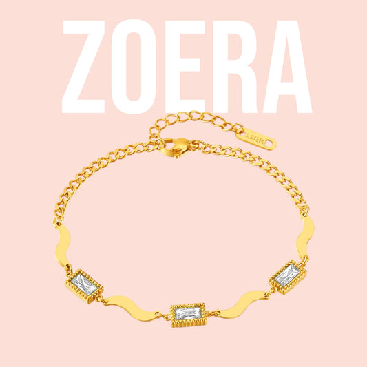 Armband Gold und Blau