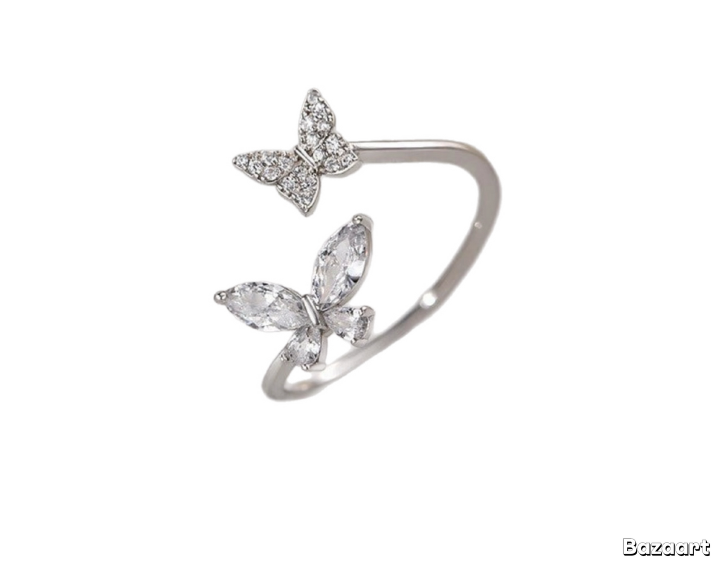 Schmetterling Ring