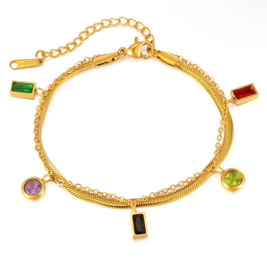 Armband Verschiedenfarbig